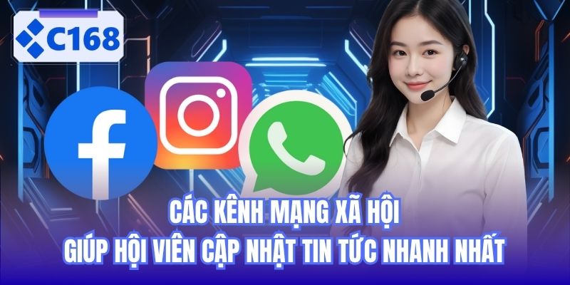 Các kênh mạng xã hội giúp hội viên cập nhật tin tức nhanh nhất